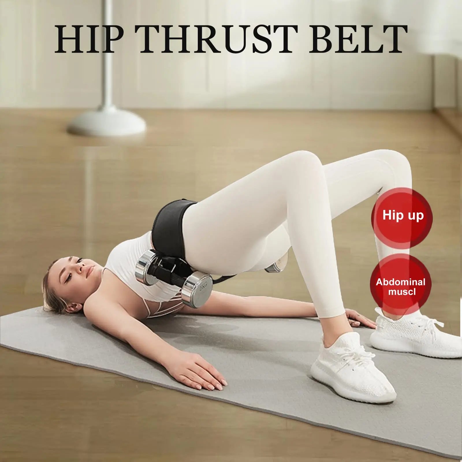 Exercise Hip Thrust Glute Trainer Belt